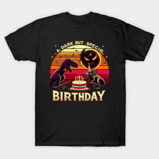 A dark but special birthday. Total solar eclipse birthday T-Shirt